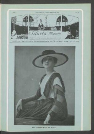[Fotografía de] Sra. Trinidad Rivas de Riesco