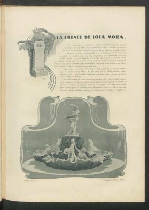 La fuente de Lola Mora