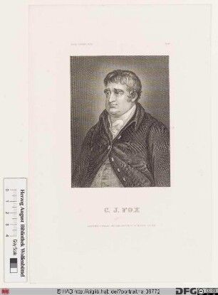 Bildnis Charles James Fox