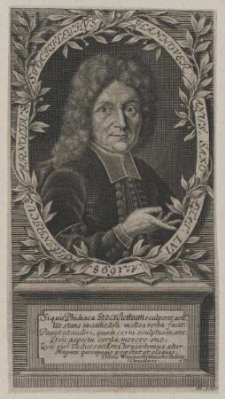 Bildnis des Heinricus Arnoldus Stockflethvs