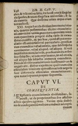 Caput VI. - XI.