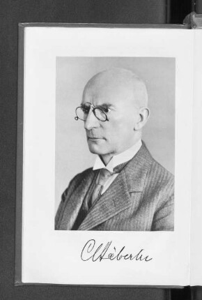 Prof. Dr. med. Carl Häberlin