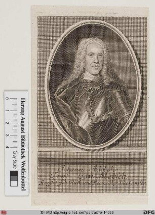 Bildnis Johann Adolf von Metzsch (1703 Reichsgraf)
