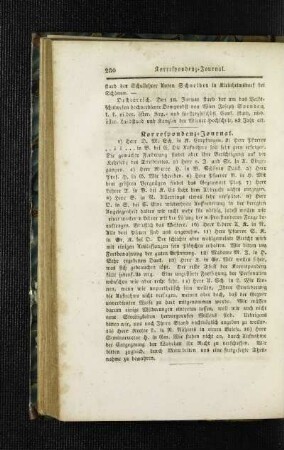 Korrespondenz-Journal