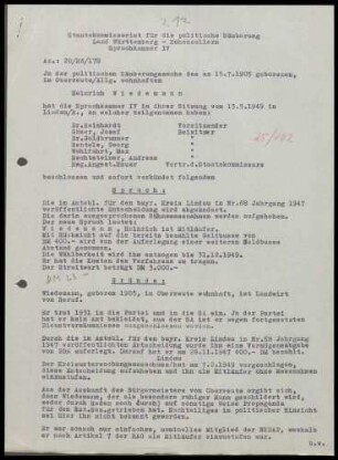 Wiedemann, Heinrich