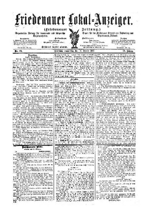 Nr. 12, 14.01.1909
