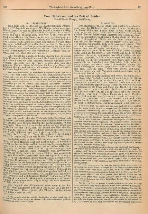 389-396 Vom Hiobthema und der Zeit als Leiden
