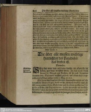 Die über alle massen wichtige Herrlichkeit des Paradieses, das droben ist