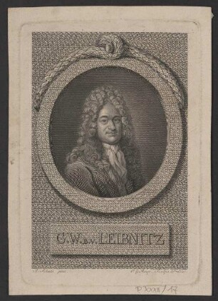 Porträt Gottfried Wilhelm Leibniz (1646-1716)