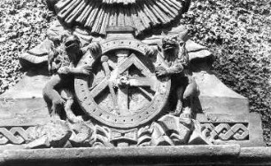 Friedersdorf. Grabstein des Müllers Dreßler, Detail