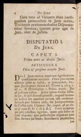 2-38, Caput I