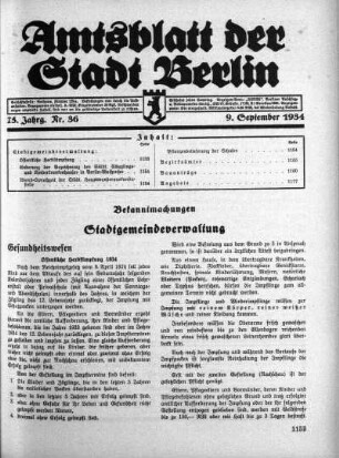 1934,36: Nr. 36, 9. September 1934