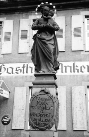 Kippenheim: Brunnenfigur
