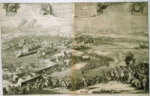 WHK 5 Französisch-Holländischer Krieg von 1672-1678: Abbildung der Belagerung von Philippsburg, 1676