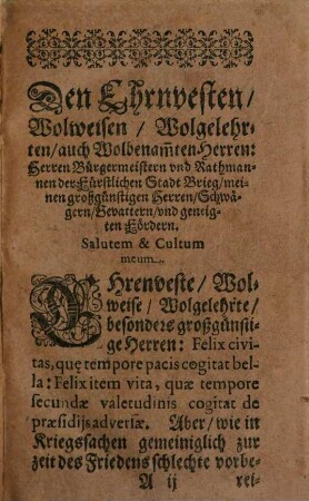 Libri II von den giftigen Fiebern und der Pest