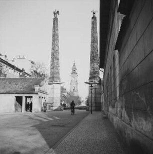Potsdam. Blick zur Garnisonkirche
