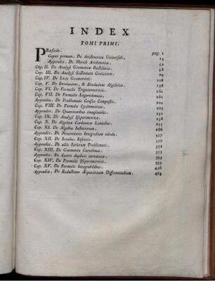 Index. Tomi Primi.