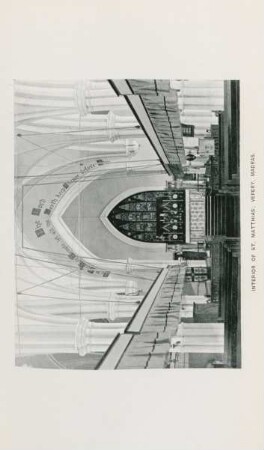 Interior of St. Matthias', Vepery, Madras