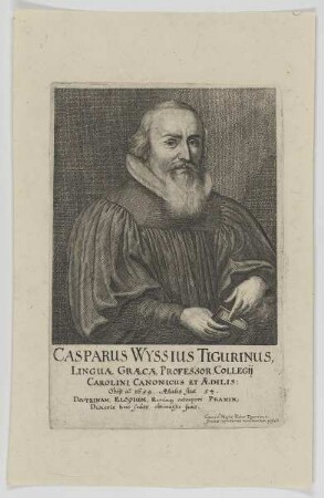 Bildnis des Casparus Wyssius