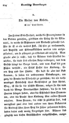2. Die Weiber von Rosette.