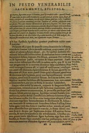 Conciones in evangelica et epistolas, que festis totius anni diebus populo in ecclesia proponi solent, 2. Pars Aestivalis