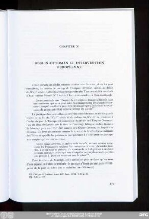 Chapitre XI Déclin Ottoman Et Intervention Européenne