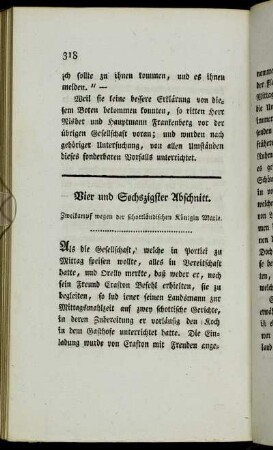 Vier und Sechszigster Abschnitt. Zweikampf wegen der schottländischen Königin Marie
