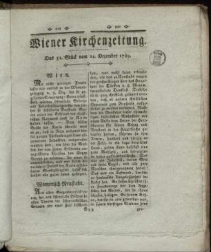 Das 52. Stück vom 24. Dezember 1789.