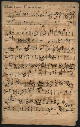 Variationen; cemb/pf; C-Dur; H 44; Wq 118/3