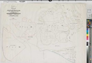 Fröndenberg (Fröndenberg), Ablösung der Fröndenberger Schafhude, Brouillonkarte Bl.4 Flur 6,7