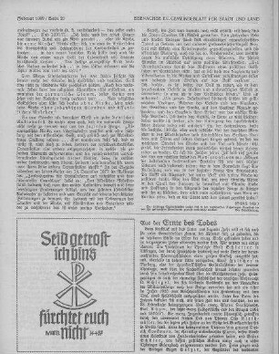 Aus der Ernte des Todes