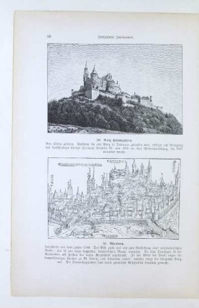 50. Burg Hohenzollern. 51. Nürnberg