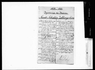 Neues Staatsschuldenstatut (1819-1853)