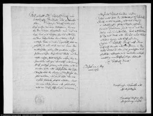 Streitigkeiten der Fleischer zu Dessau mit den dortigen Juden, desgl[eichen] auch der Kramer