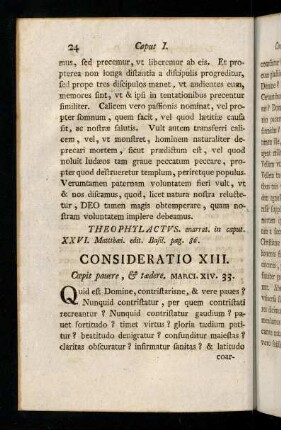 24-34, Consideratio XIII - XVII