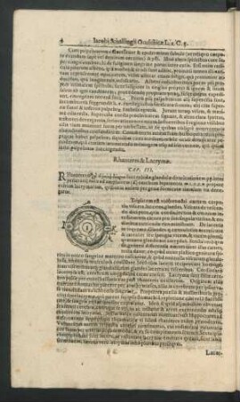 Rhanteres & Lacrymae. Cap. III.