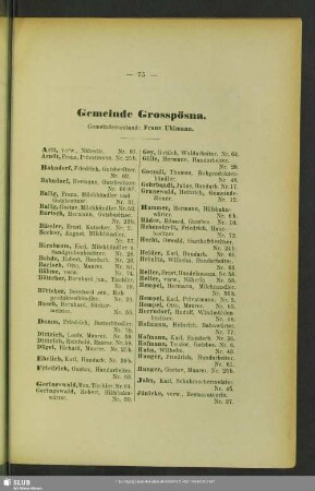 Gemeinde Grosspösna