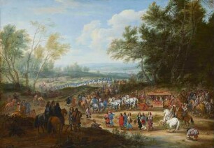 Ausfahrt Ludwigs XIV. nach Vincennes