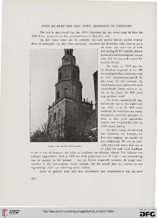 2.Ser. 4.1911: Over de Kerk der Ned. Herv. Gemeente te Ijselstein