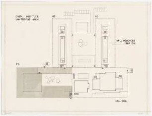 Chemische Institute der Universität Köln: Lageplan