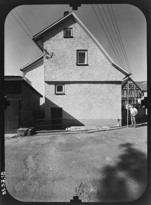 Schmalkalden, Künkelsgasse. Wohnhaus. Straßenfront