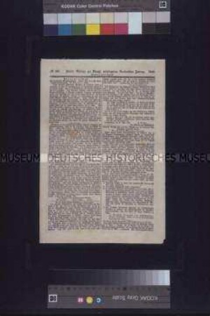 Vossische Zeitung, Nr. 181, Zweite Beilage; 6. August 1848