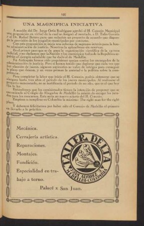 Una magnífica iniciativa