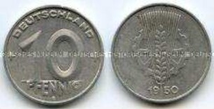 Deutschland, 10 Pfennig