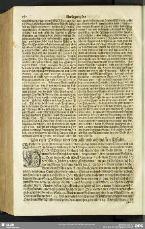 Auslegung des acht und achtzigsten Psalms