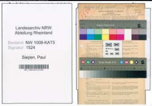 Entnazifizierung Paul Siepen , geb. 23.05.1909 (Kaplan)