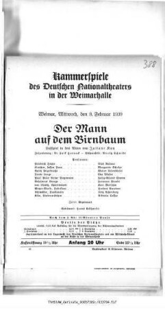 Der Mann auf dem Birnbaum