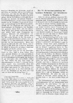Die 53. Generalversammlung der deutschen Geschichts- und Alterthumsvereine in Münster