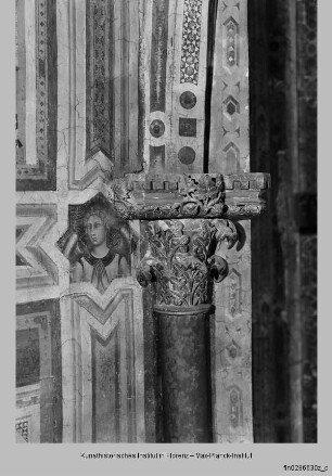 San Francesco: Unterkirche, San Francesco: Martinskapelle, Südseite, Assisi