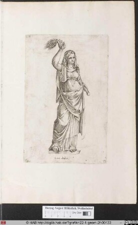 Statue der Ceres.